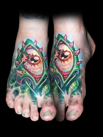 Christian Perez - eye ball plant foot 